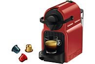 Cafetera de cápsulas - Nespresso® Krups Inissia XN1005, 1260 W, 19 Bar, 0.7 L, Calentamiento en 25 s, Apagado automático, Rojo