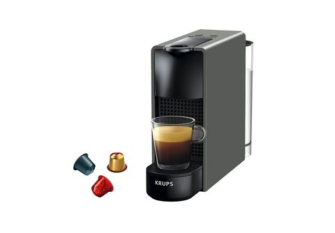 Cafetera de cápsulas - Nespresso® Krups XN110B Essenza Mini, 1310 W, 19  Bar, 0.6 L, Calentamiento en 25 s, Apagado automático, Gris