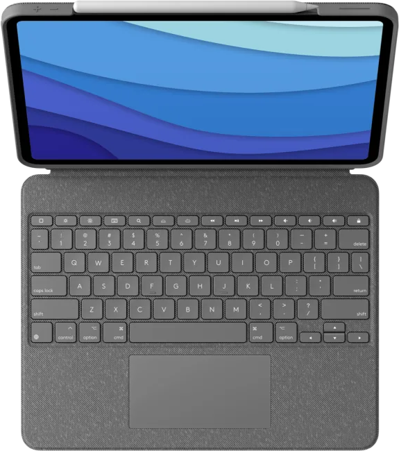 LOGITECH Cover clavier Combo Touch iPad Pro 12.9" 5th Gen QWERTY US Oxford Grey (920-010257)