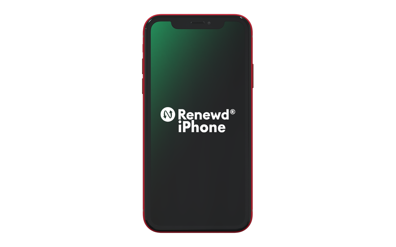 RENEWD IPHONE XR RED 64GB 64 GB Red Dual SIM