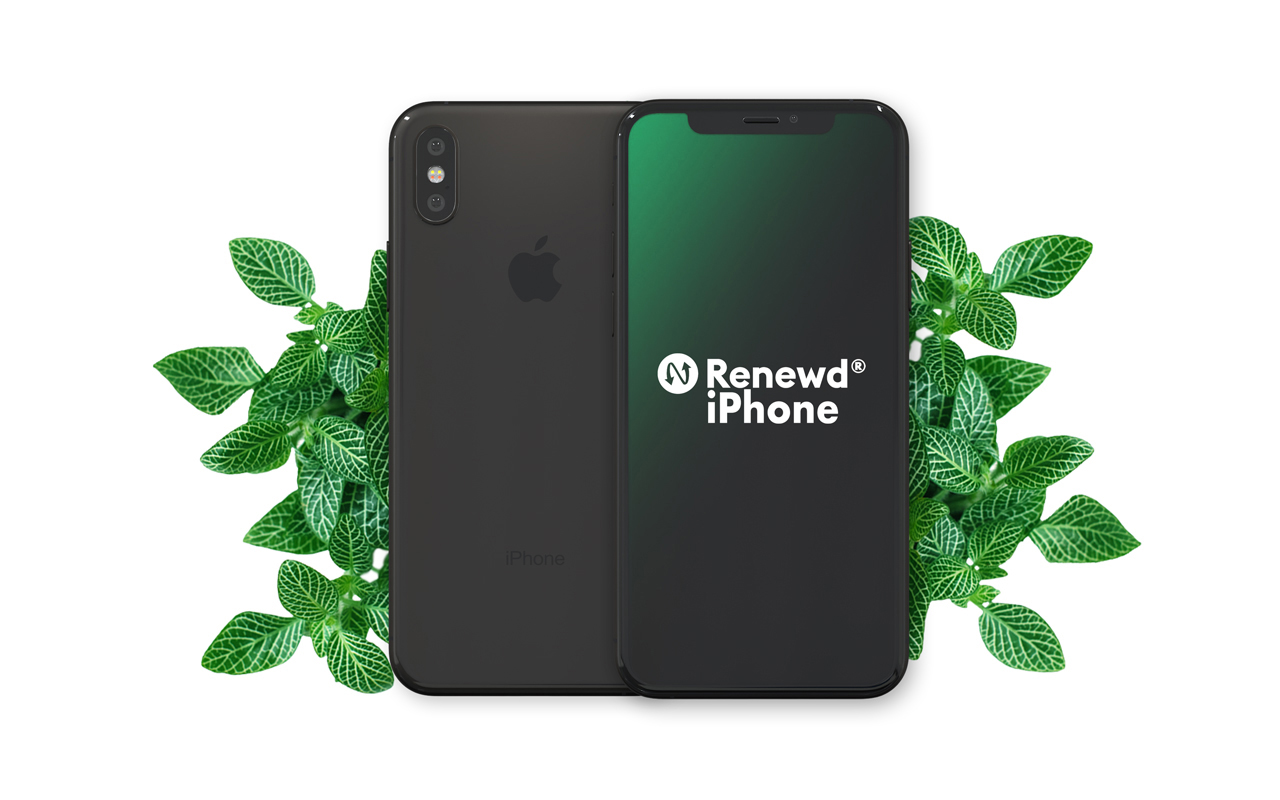 RENEWD iPhone XS 64 GB Space Gray Dual SIM