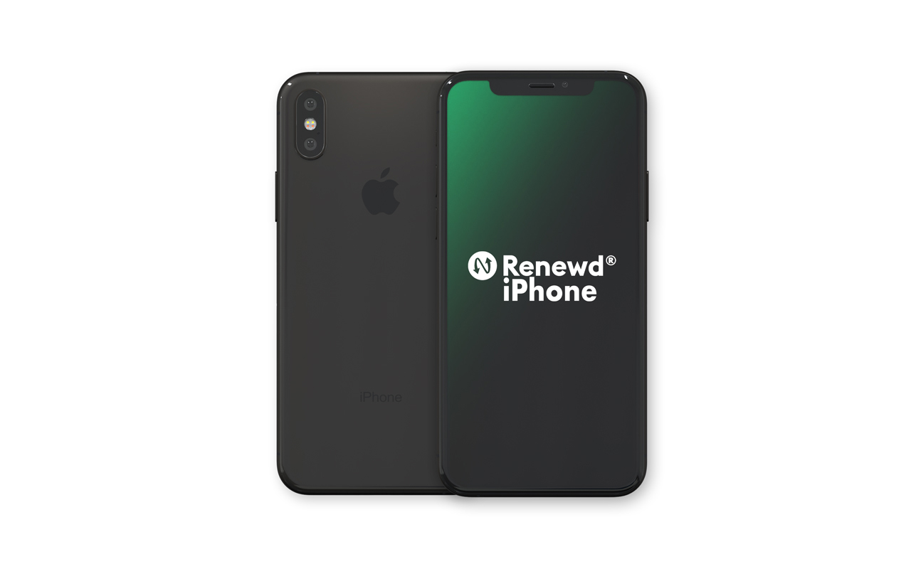 RENEWD iPhone XS 64 GB Space Gray Dual SIM