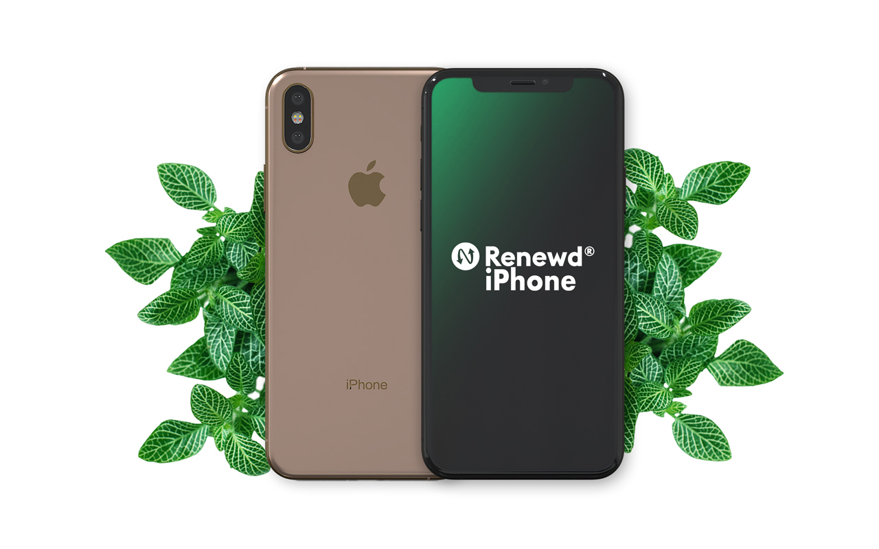 RENEWD iPhone XS 64 GB Gold Dual SIM
