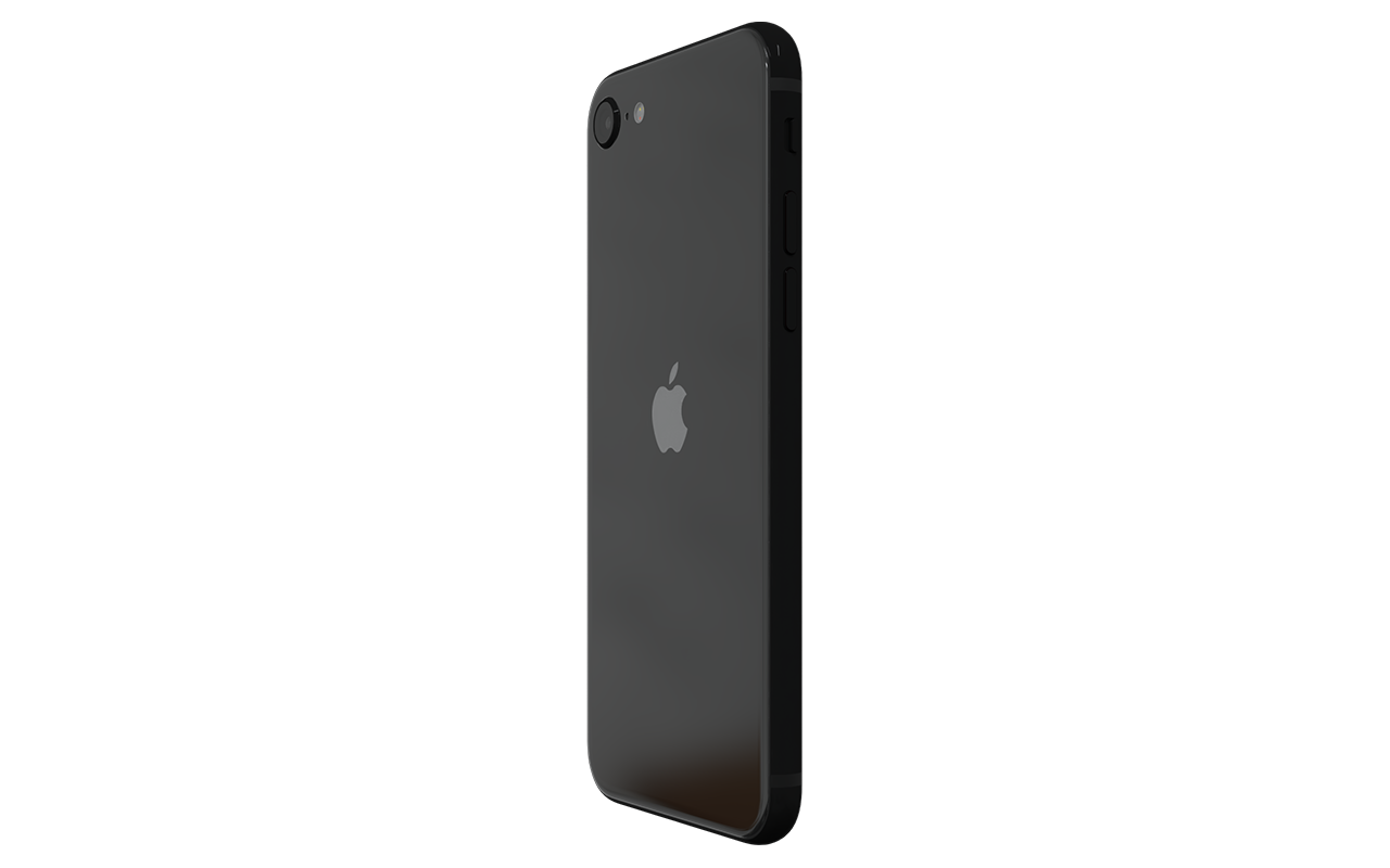 RENEWD iPhone SE 2020 64 GB Black Dual SIM