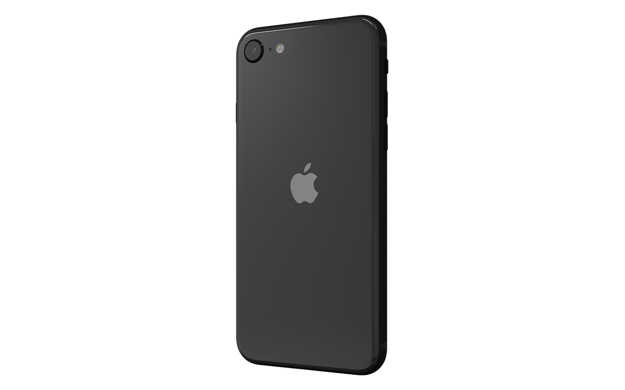 RENEWD iPhone SE 2020 64 GB Black Dual SIM