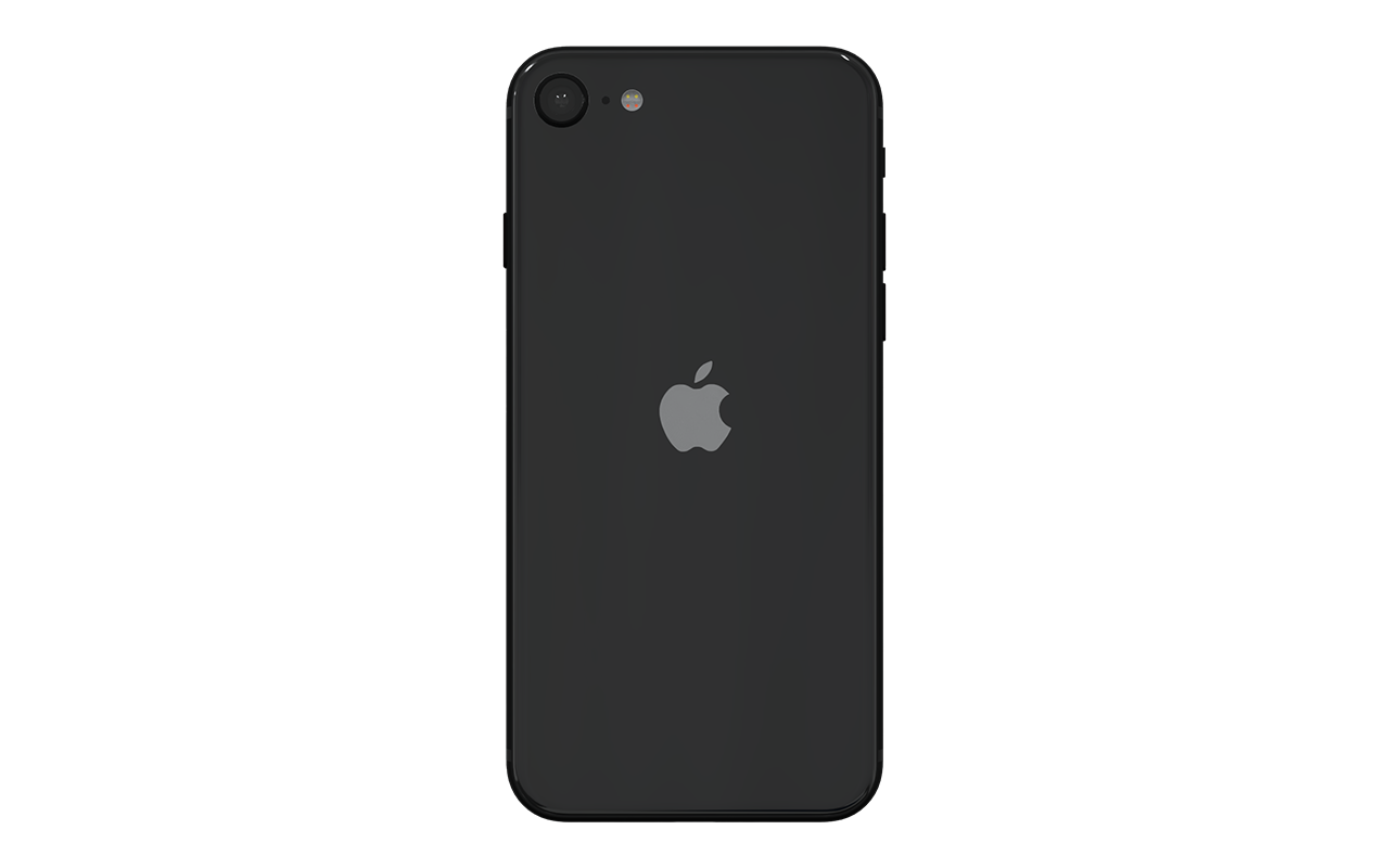 RENEWD iPhone SE 2020 64 GB Black Dual SIM