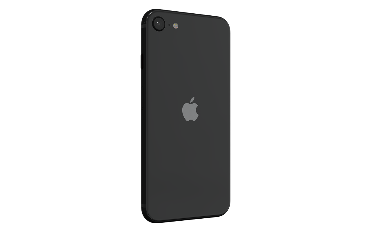 RENEWD iPhone SE 2020 64 GB Black Dual SIM