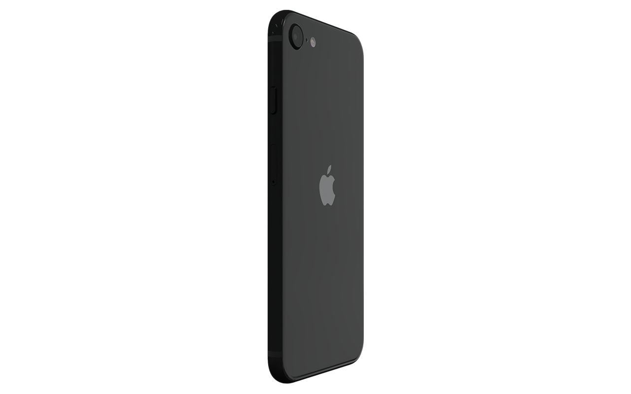 RENEWD iPhone SE 2020 64 GB Black Dual SIM