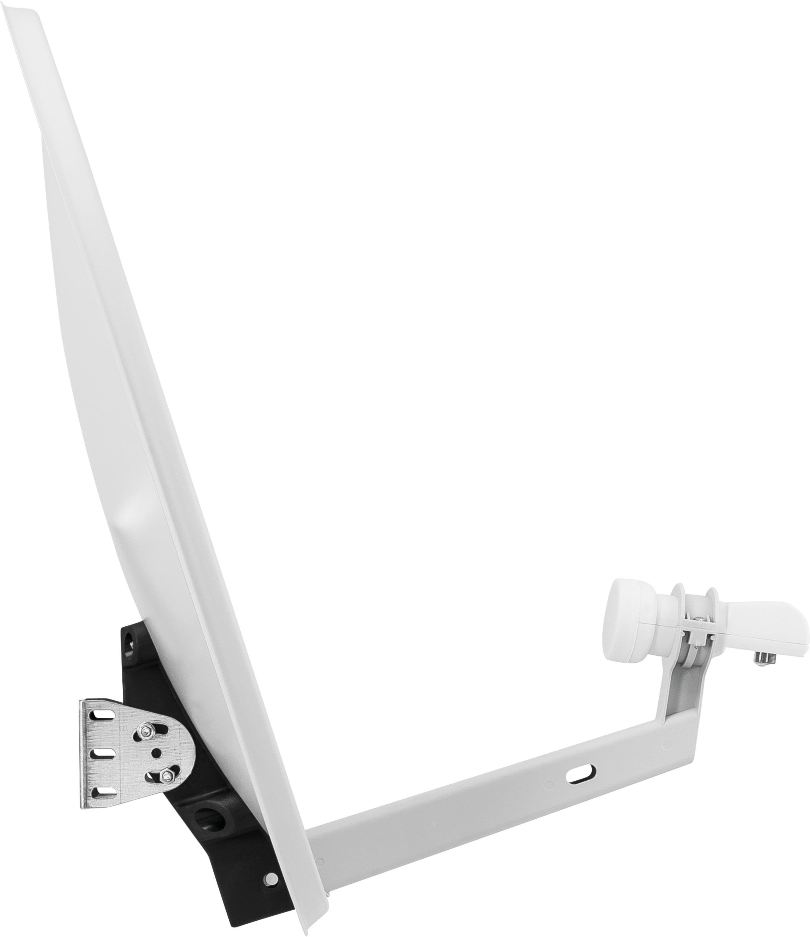 Silberner Laptop mit Mann in neongrüner Jacke, Text darüber, weißer Hintergrund.