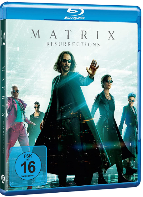 Blu-ray-Filmhülle mit einem Filmplakat mit mehreren Personen.