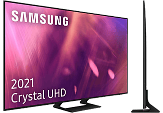 TV LED 55" - Samsung UE55AU9005KXXC, UHD 4K, Crystal UHD, Smart TV, Calibración TV Incluida, Negro