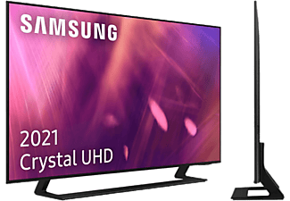 TV LED 50" - Samsung UE50AU9005KXXC, UHD 4K, Crystal UHD, Smart TV, Calibración TV Incluida, Negro