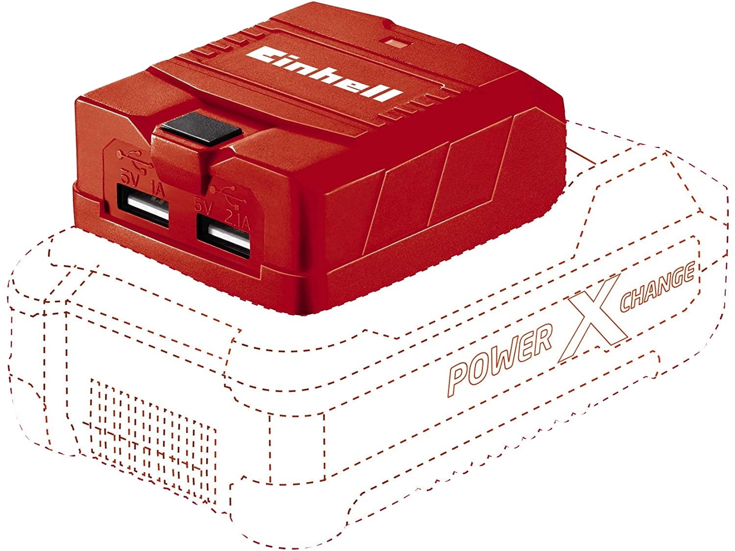 EINHELL TE-CP 18 Li-Solo USB töltőadapter akkumulátorhoz (4514120)