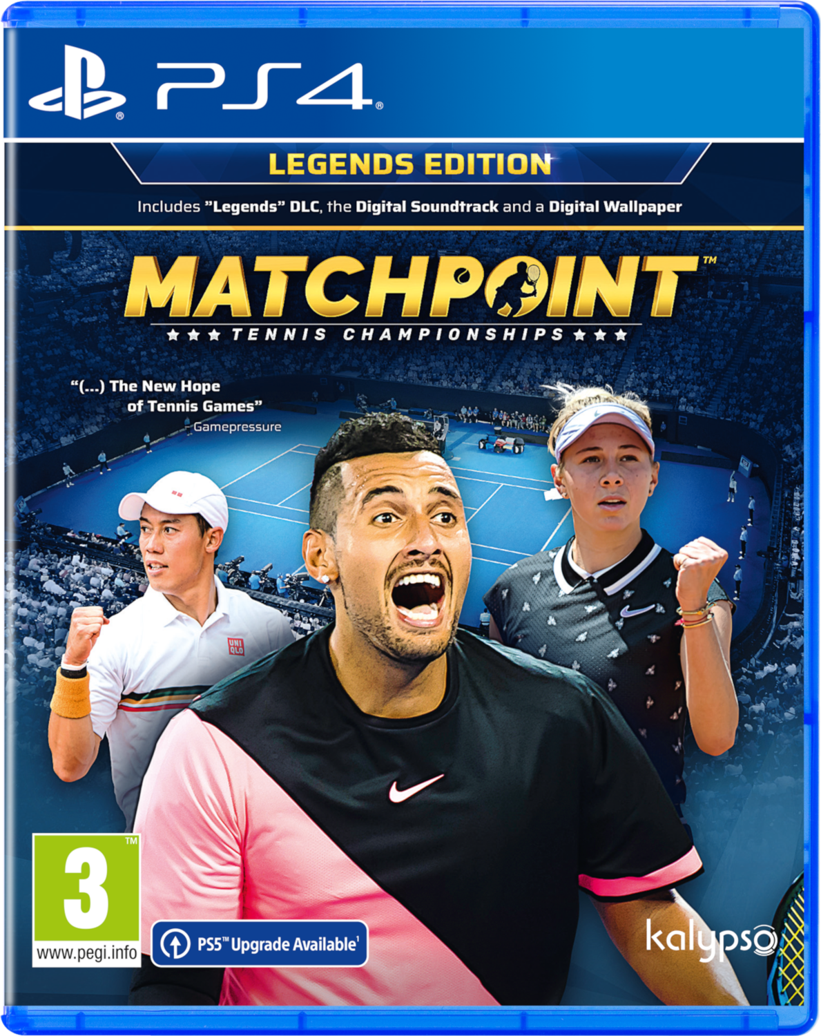 Matchpoint: Tennis Championships UK PS4