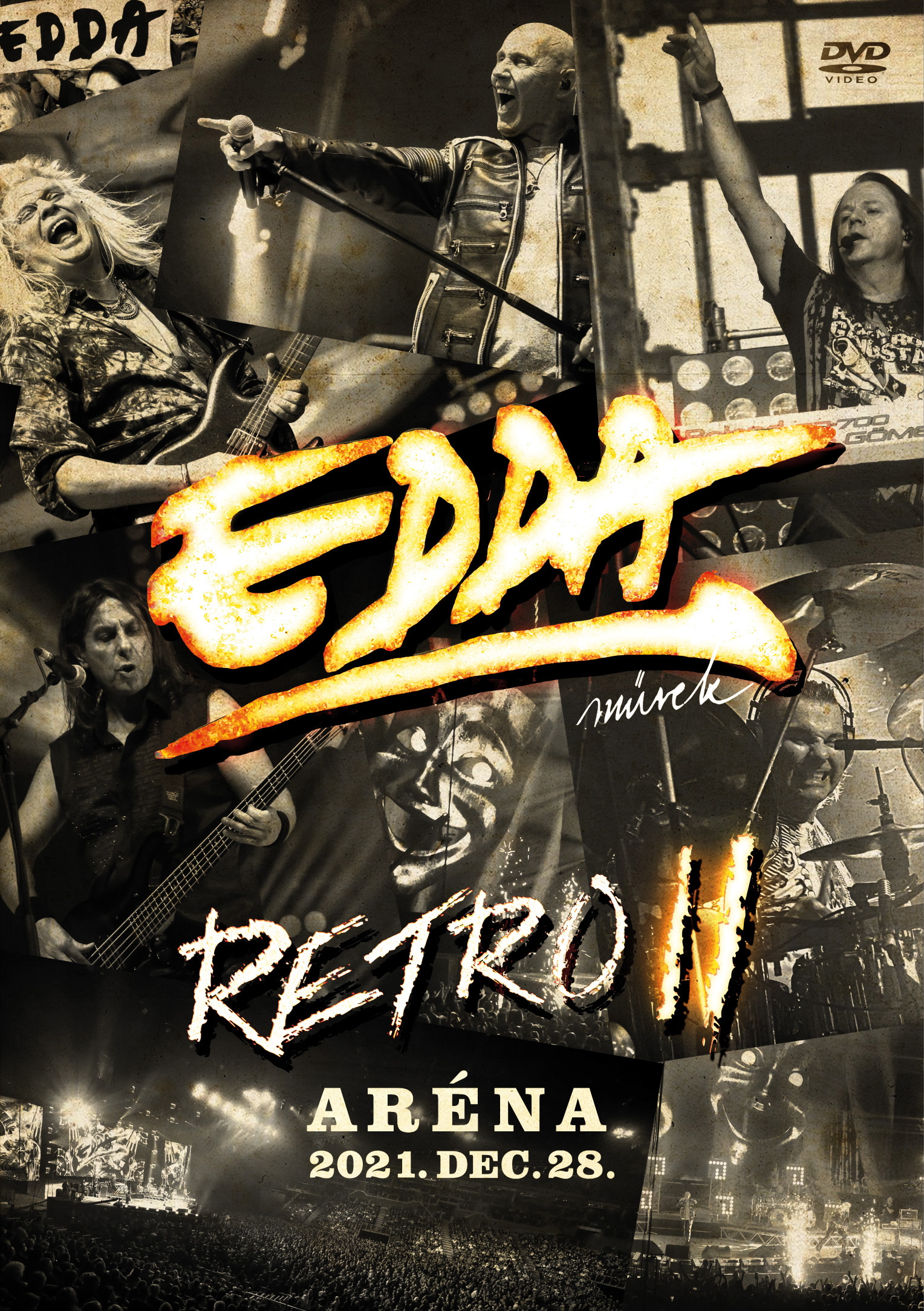 Edda Művek - Retro II Aréna 2021. dec. 28. (DVD)