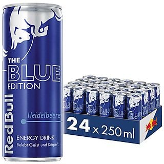 REDBULL 227759 Blue Edition, Energy Drink, 24 x 0.25 L