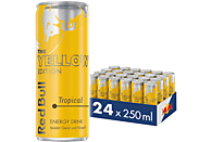 REDBULL 232865 Yellow Edition, Energy Drink, 24 x 0.25 L