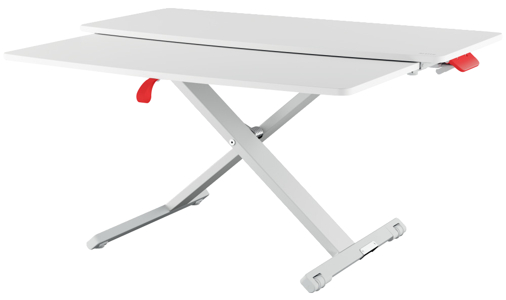 LEITZ COSY Ergo ülő-álló munkaállomás, kihúzható billentyűzettartóval (65320085)