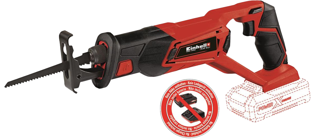 EINHELL TE-AP 18 Li-Solo akkumulátoros orrfűrész, akku és töltő nélkül (4326300)