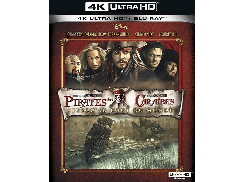 Disney Movies Pirates Of The Caribbean: At World's End - 4k Blu-ray