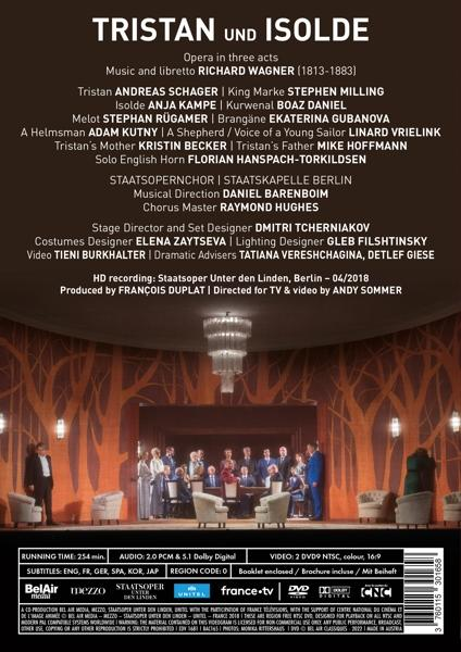 Various Artists, Staatsopernchor, Staatskapelle Berlin - Tristan und Isolde  - (DVD)