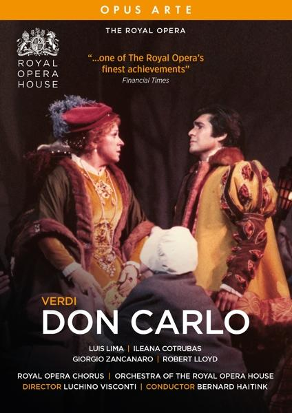 Cotrubas/Parker/Haitink/Royal Opera Orchestra - Don Carlo - (DVD)