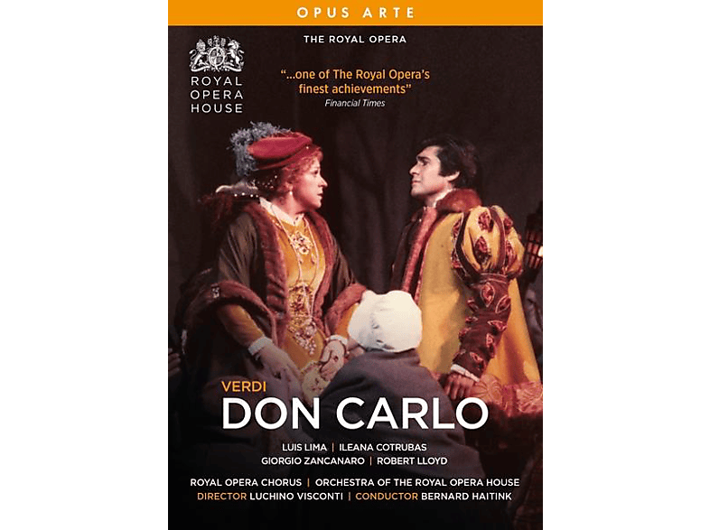 Cotrubas/Parker/Haitink/Royal Opera Orchestra - Don Carlo  - (DVD)