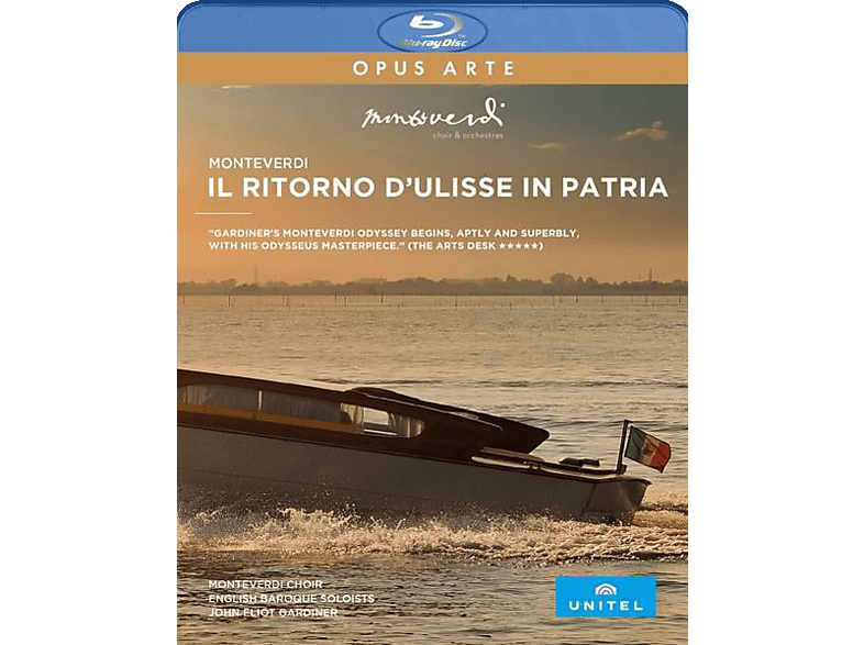 IL PATRIA Zanasi/Richardot/Gardiner/Monteverdi IN RITORNO - (Blu-ray) - ULISSE D Choir/+