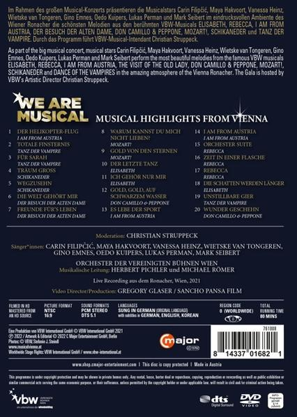 Hakvoort/Heinz/van Tongeren/Emnes/+ - We are Musical  - (DVD)