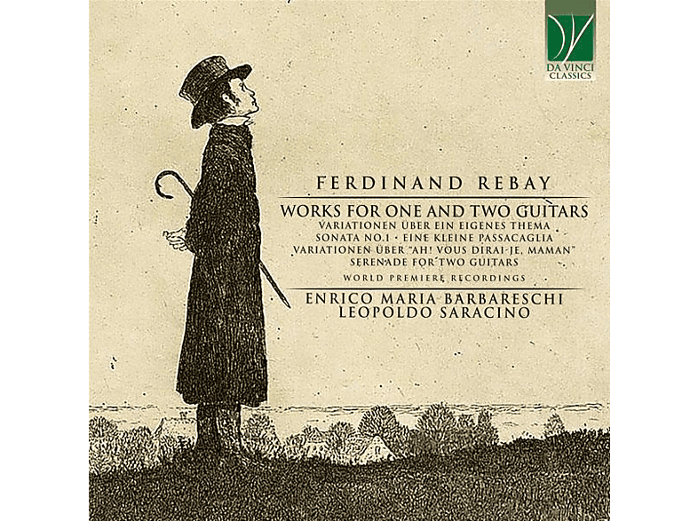 Saracino,Leopoldo/Barbareschi,Enrico Maria – Rebay Works For One And Two Guitars – (CD)