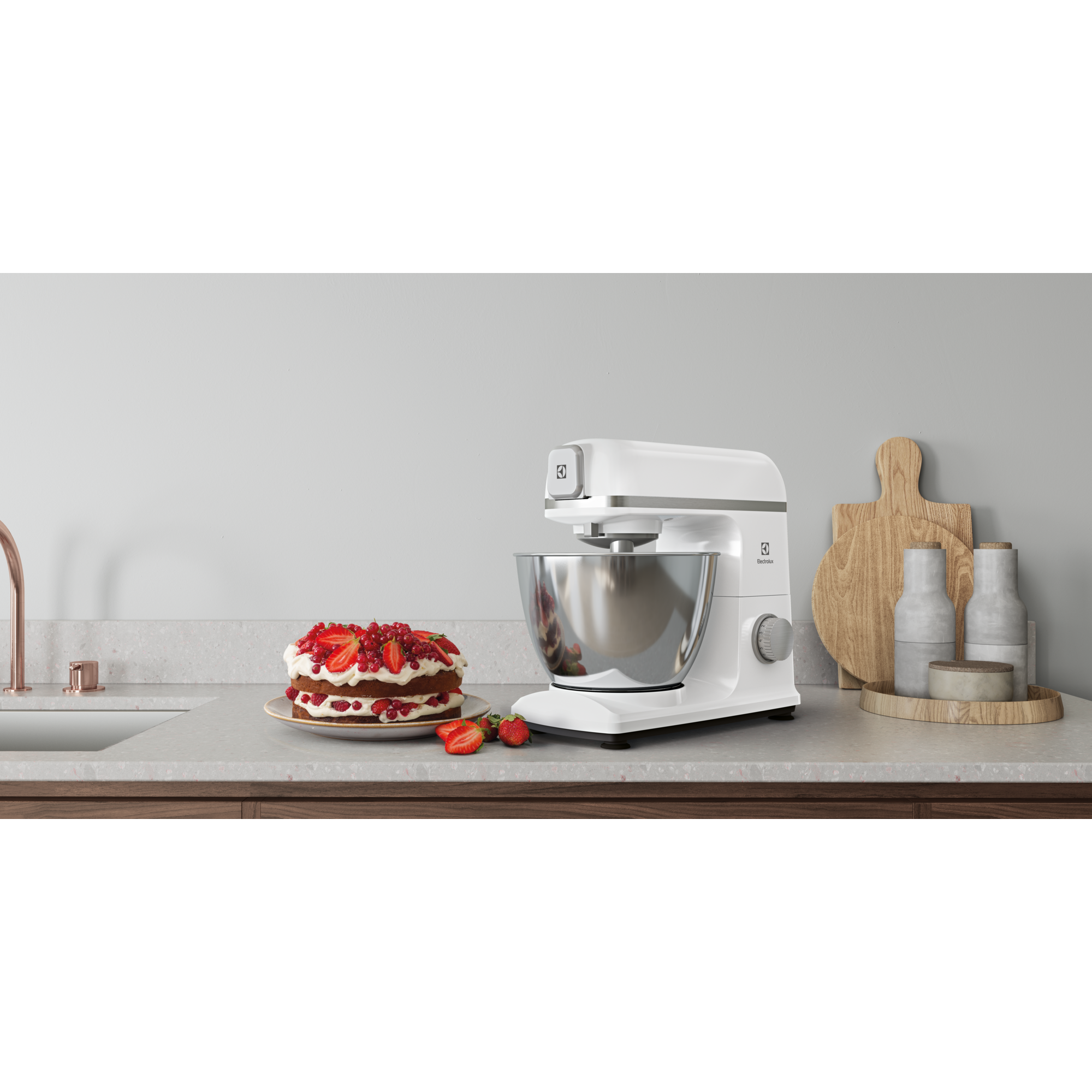 ELECTROLUX E5KM1-4SWB 1200W Mutfak Şefi Beyaz
