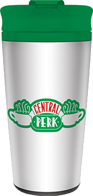 Jóbarátok - Central Perk rozsdamentes acél pohár