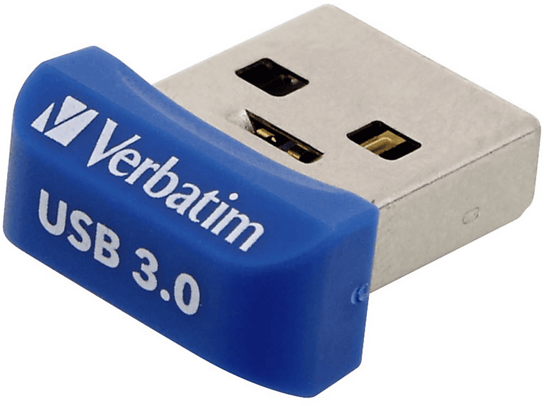 VERBATIM 32GB Store 'n' Stay nano USB-Stick, USB-A 3.2 Gen1, R80/W25, Blau — Foto 3 von 5