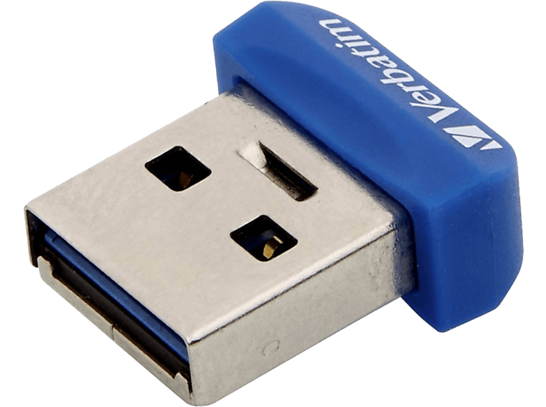 VERBATIM 32GB Store 'n' Stay nano USB-Stick, USB-A 3.2 Gen1, R80/W25, Blau