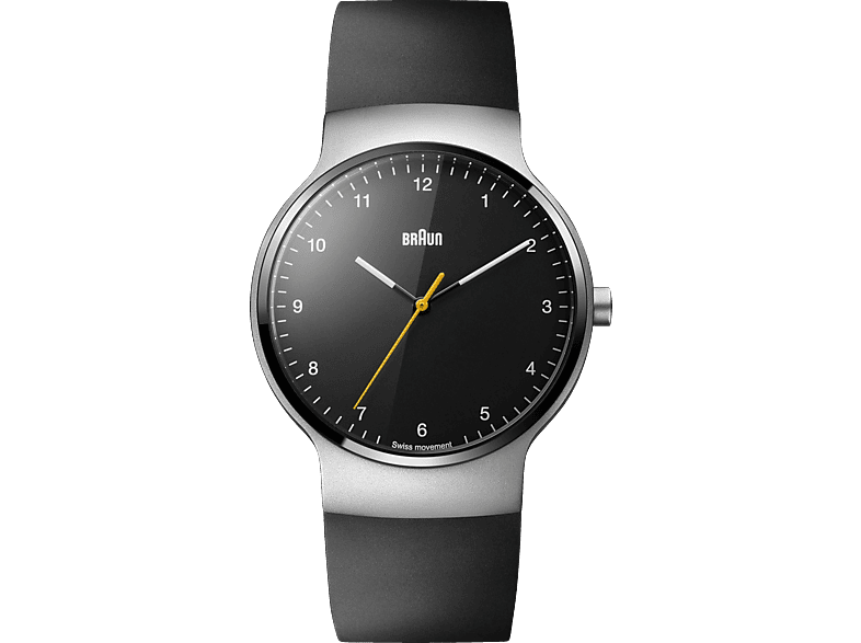 BRAUN BN0221BKSLBKG Armbanduhr Silikonarmband