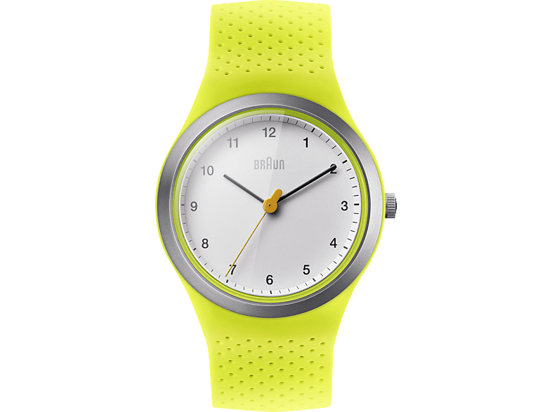 BRAUN BN0111WHGRL Armbanduhr Silikonarmband