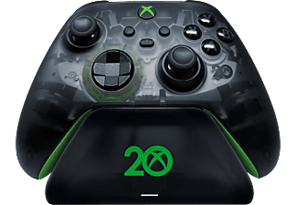 RAZER Universal Schnellladestation für Xbox - Xbox 20TH Anniversary Limited Edition, Zubehör für Xbox, Mehrfarbig
