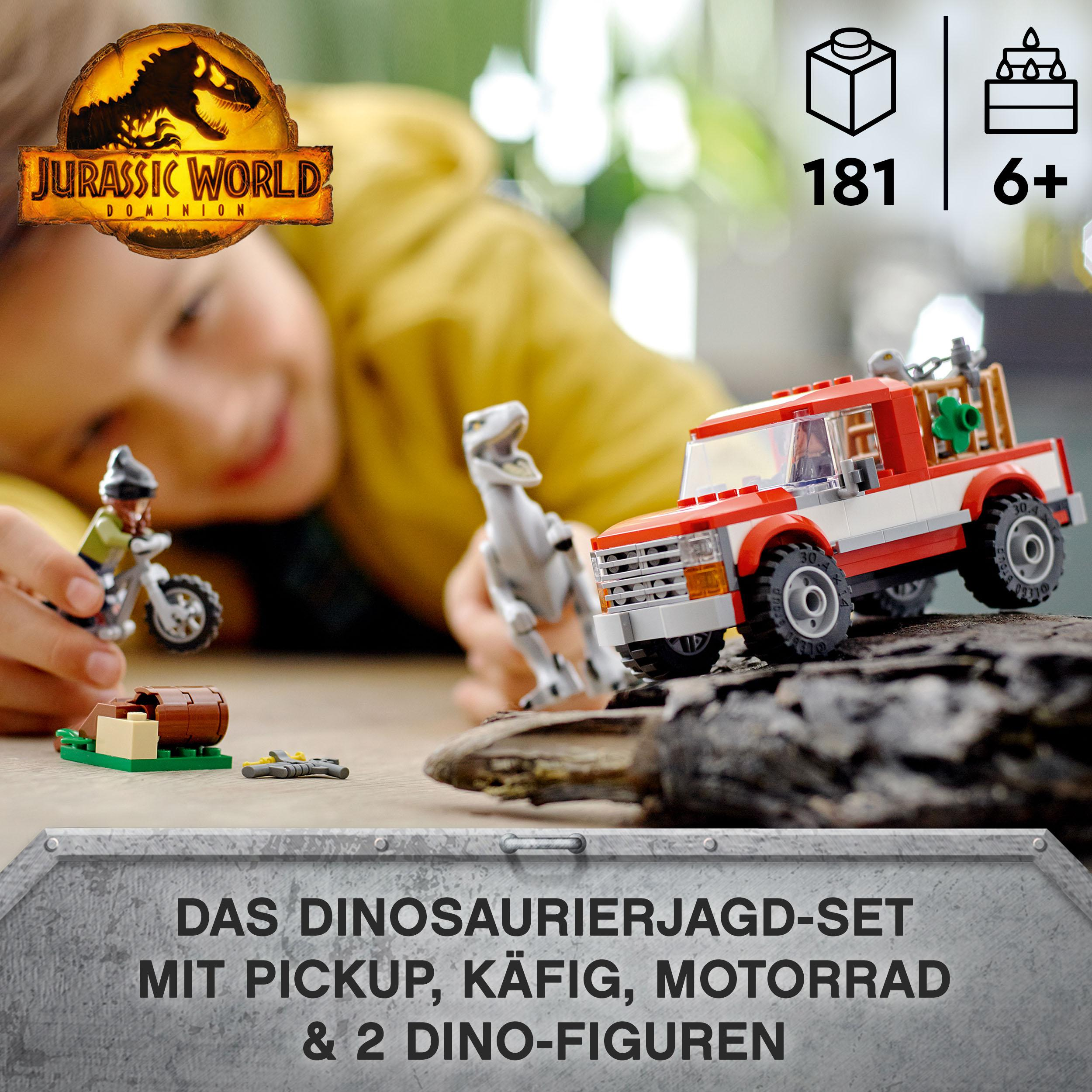 LEGO Jurassic Mehrfarbig Blue & 76946 Velociraptor-Falle Bausatz, Beta World in der