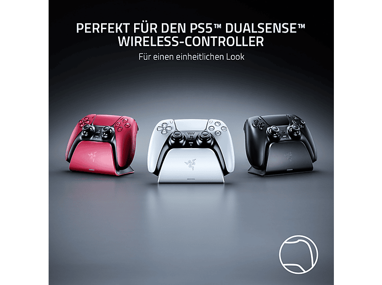 Thumbnail - RAZER Schnellladestation für PS5™, Zubehör PS5, Schwarz