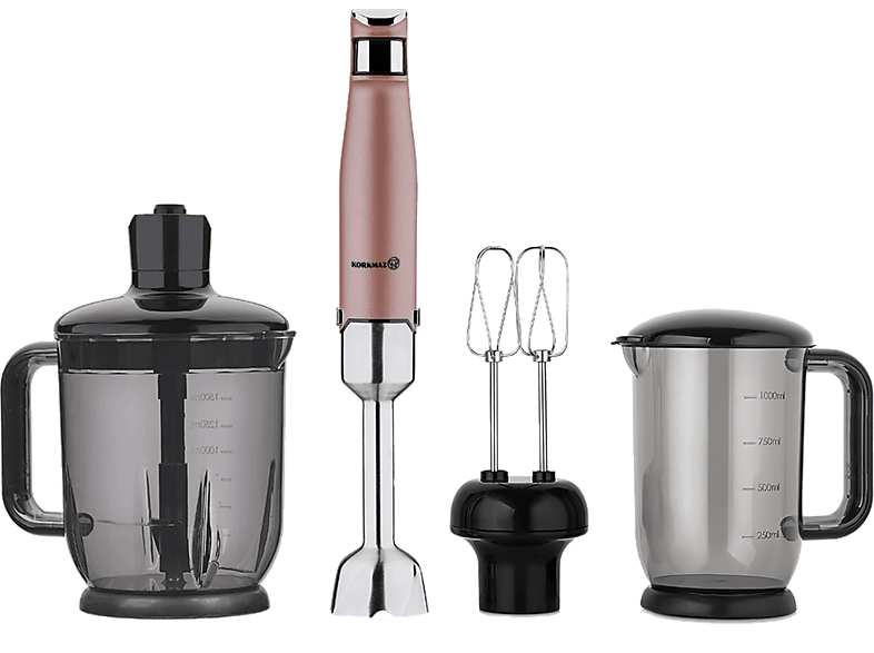 KORKMAZ A449-01 Performix Mega Blender Seti Rosegold