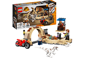 LEGO Jurassic World 76945 Atrociraptor: Motorradverfolgungsjagd Bausatz, Mehrfarbig