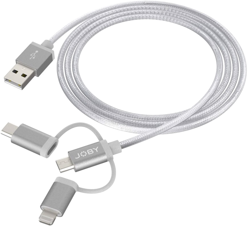 VITEC Câble USB 3 en 1 1.2 m Space Grey (JB01818-BWW)