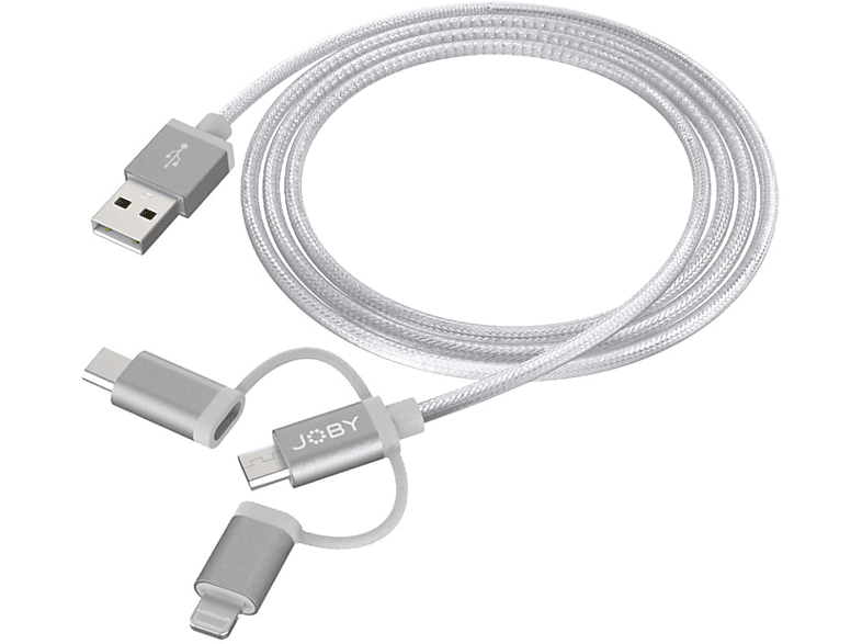 Vitec Usb-kabel 3 In 1 1.2 M Space Grey (jb01818-bww)