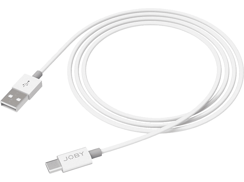 Vitec Usb-a - Usb-c-kabel 3 A 1.2 M Wit (jb01819-bww)