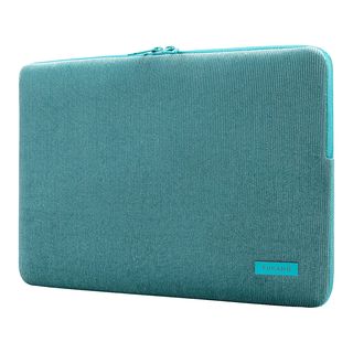 TUCANO Velluto 14" - Housse pour ordinateur portable, MacBook Pro 14", 14 "/36.8 cm, bleu pétrole