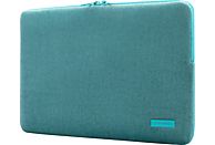 TUCANO Velluto 14" - Housse pour ordinateur portable, MacBook Pro 14", 14 "/36.8 cm, bleu pétrole