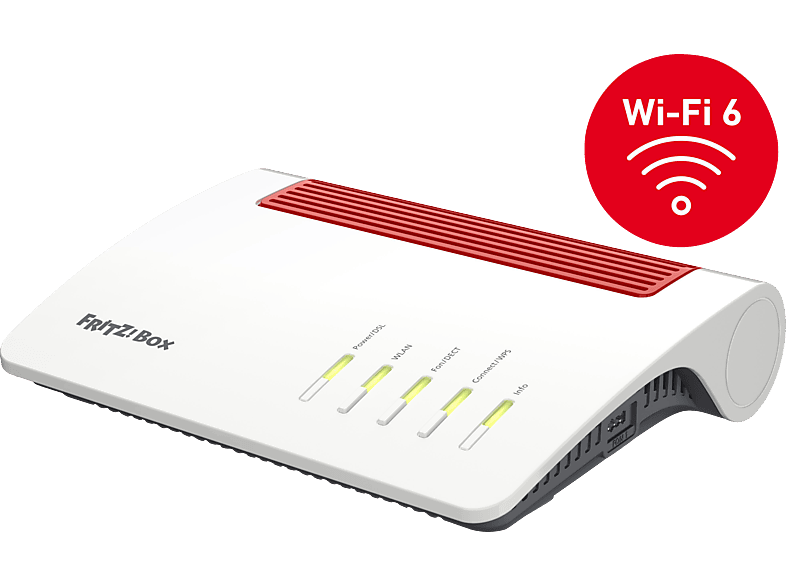 AVM FRITZ!Box 7590 AX, (Wi-Fi 6) WLAN Mesh Router 3600 Mbit/s