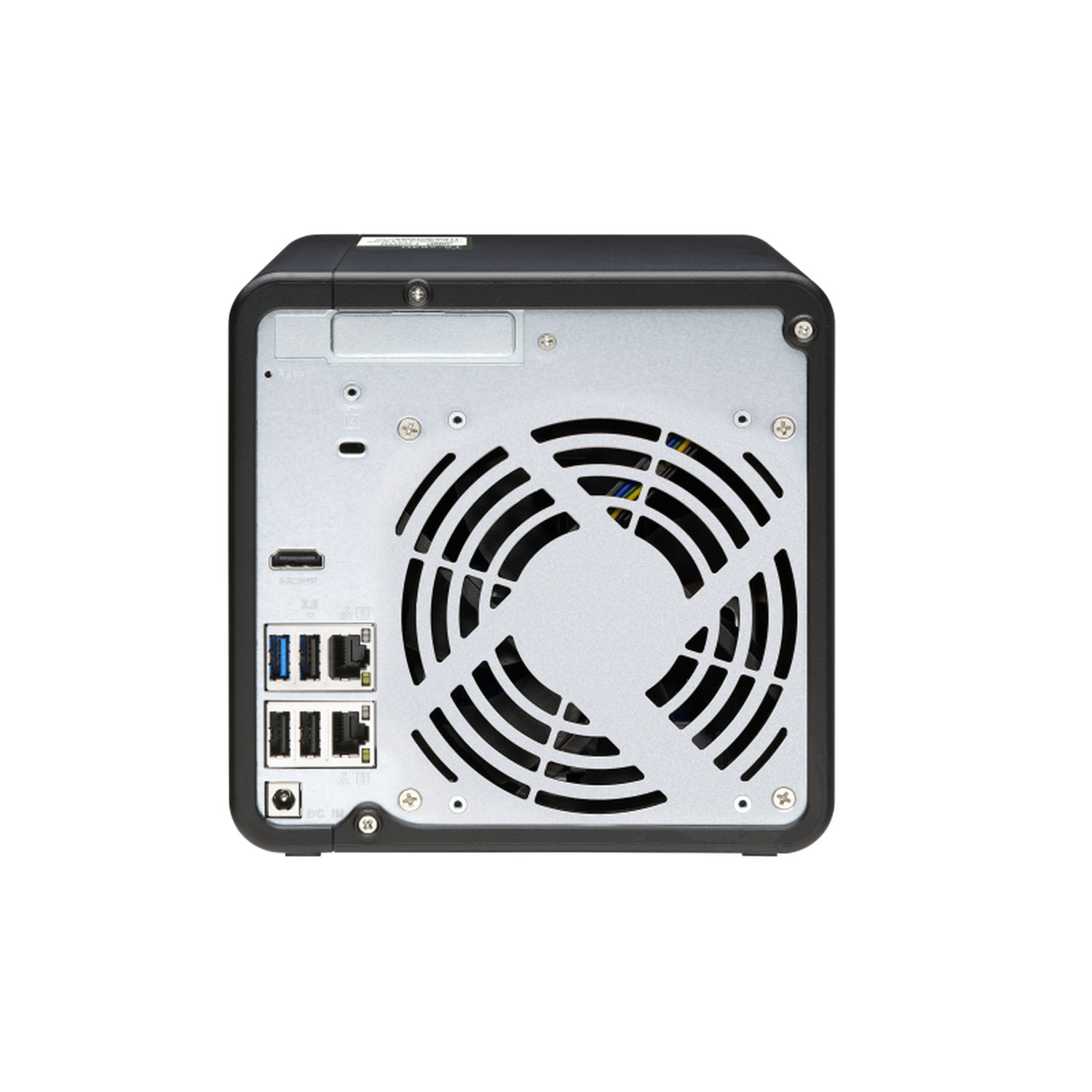 Servidor NAS - QNAP TS-453D-4G, SDD, 2.0 GHz, 4 GB, Negro