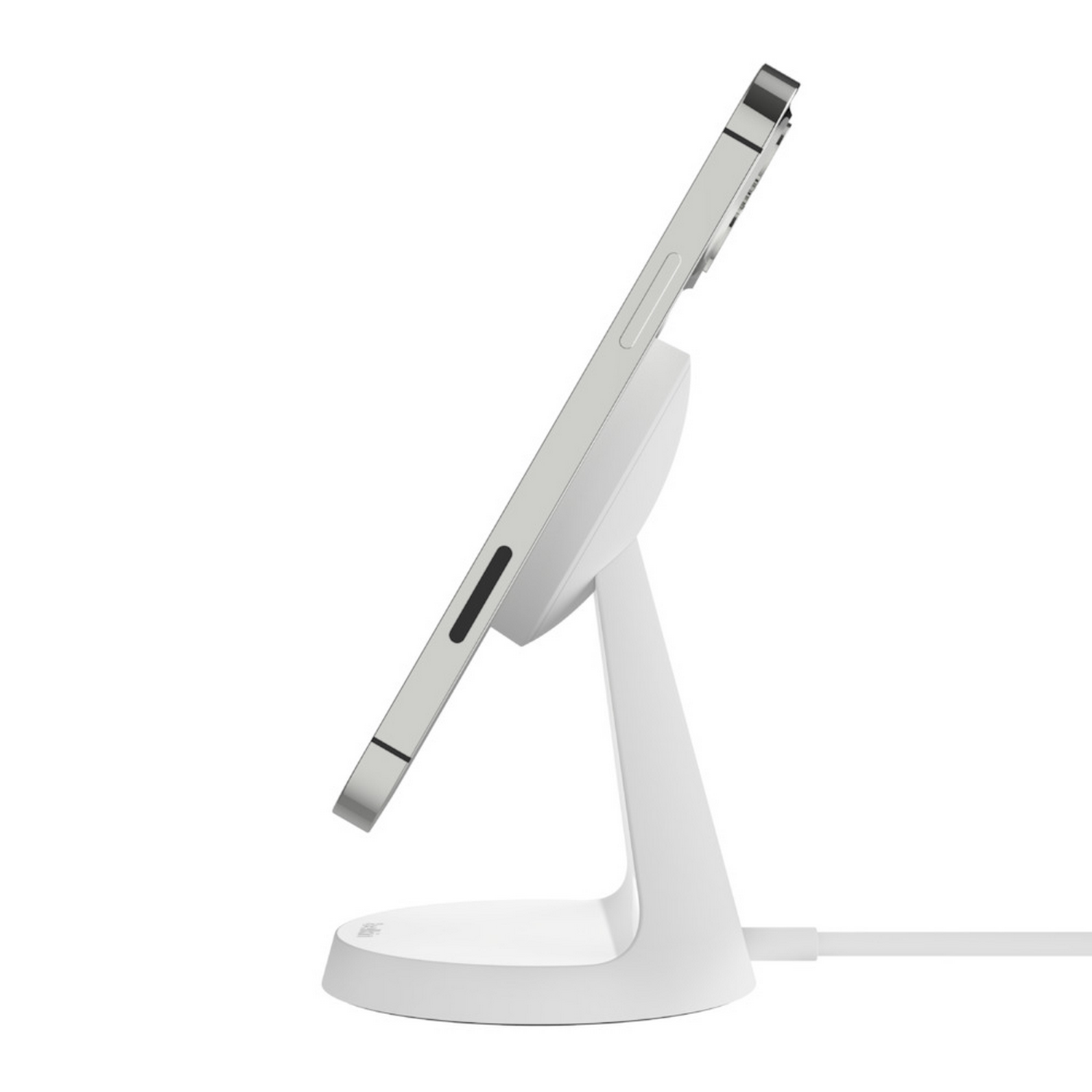 Soporte móvil - Belkin WIB003VFWH, Comptible Con iPhone, Potencia 20 V, Blanco