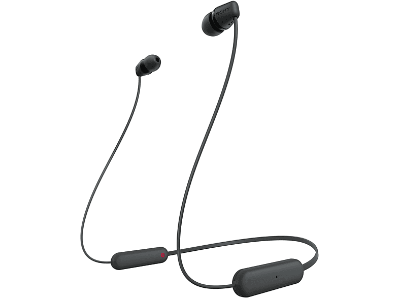 SONY WI-C100 | Draadloze oordopjes -Zwart kopen? MediaMarkt